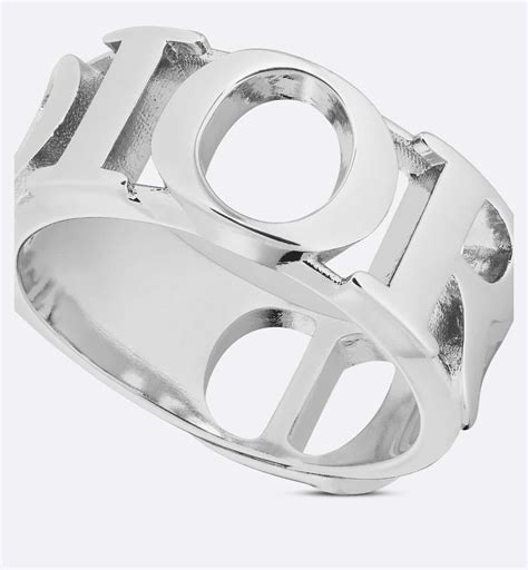 silver dior rings